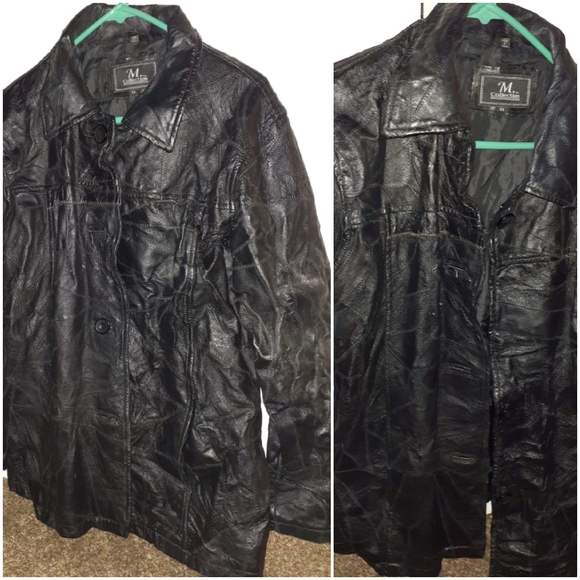 M Collection Leather Jacket - Picture 4 of 7